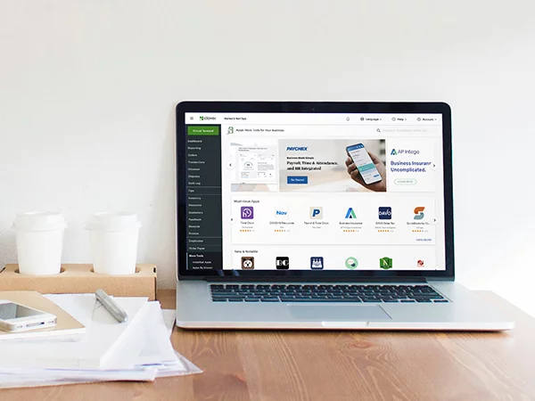 clover Dashboard-Laptop